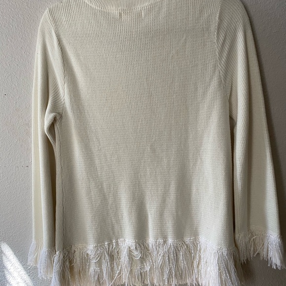 Style and Co fringe flair sweater - Picture 3 of 5